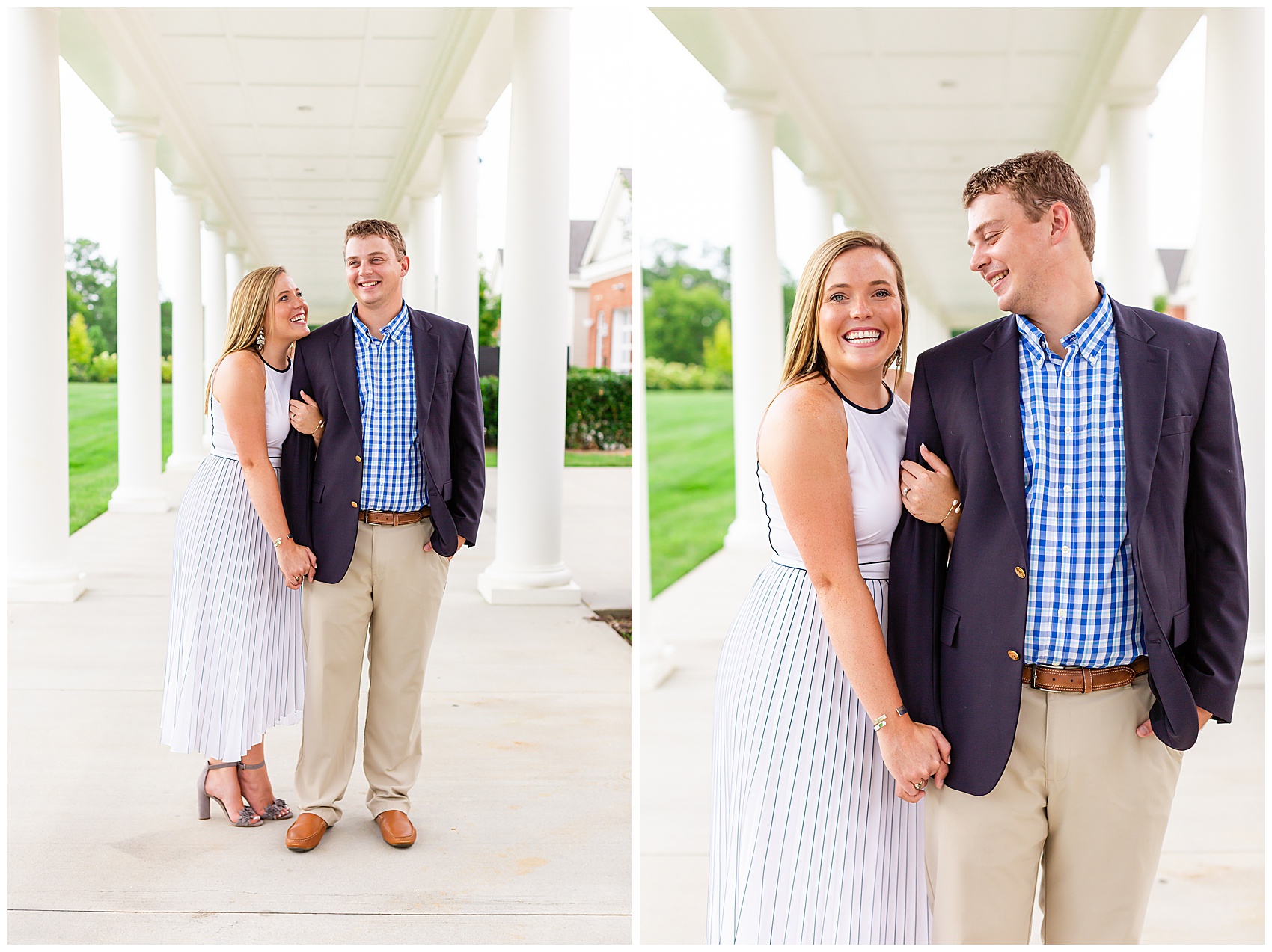 wofford college engagement session