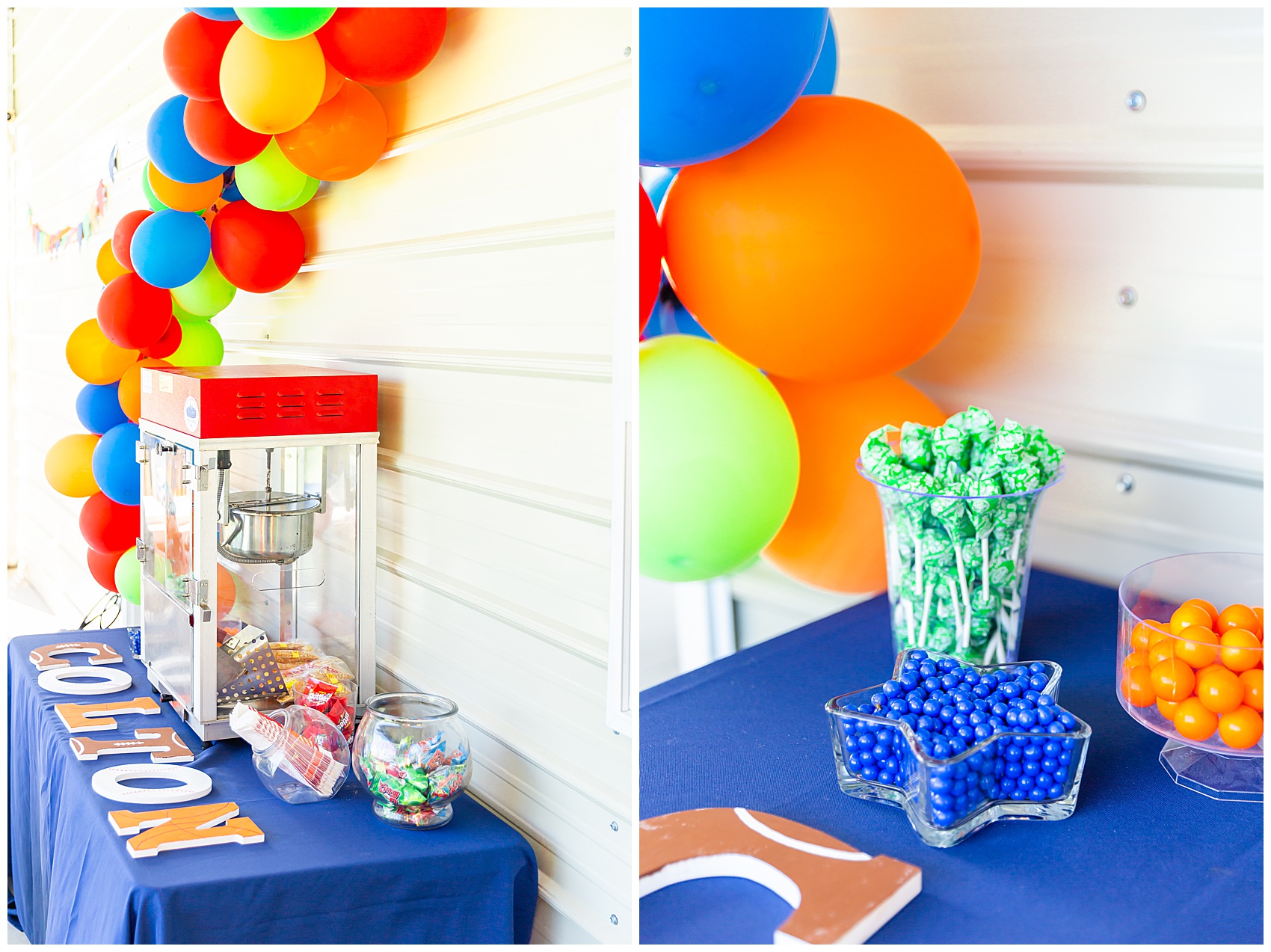 party decorations for a 2nd birthday party with balloons