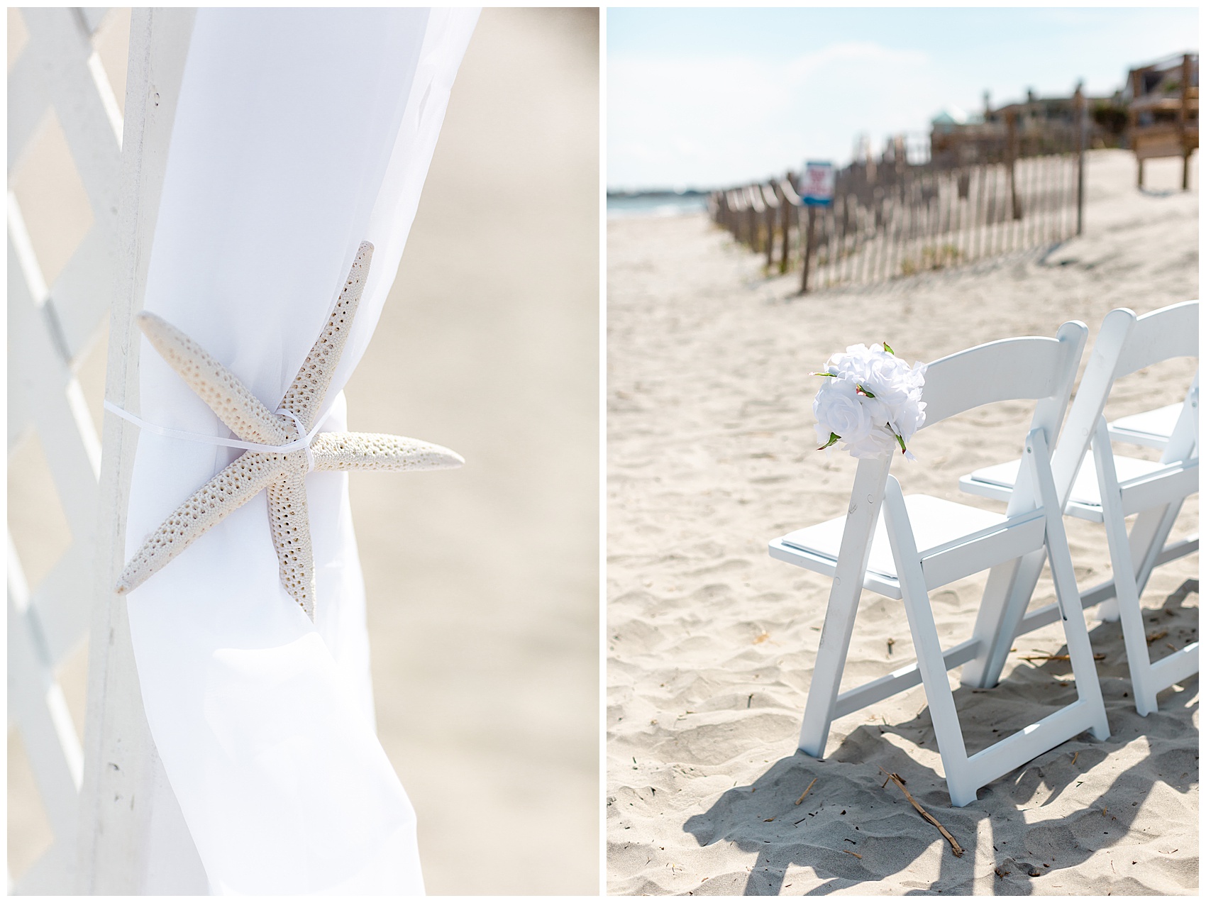 a coastal beach wedding in charleson