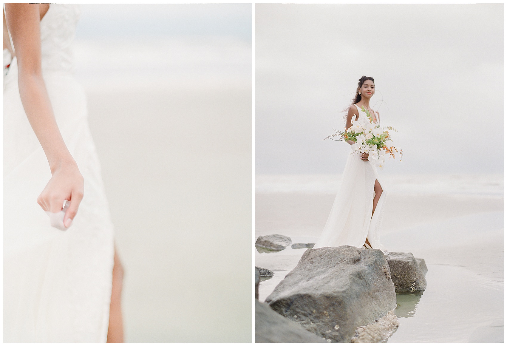 bride in south carolina on the beach | Charleston wedding photographer | November recap