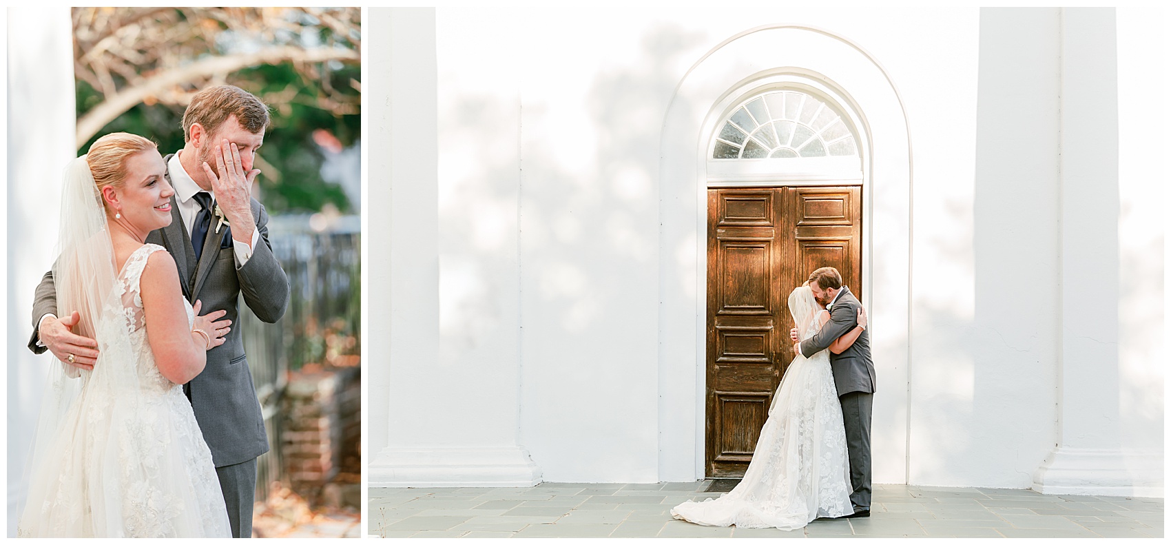 wedding at a historic church in downtown charleston