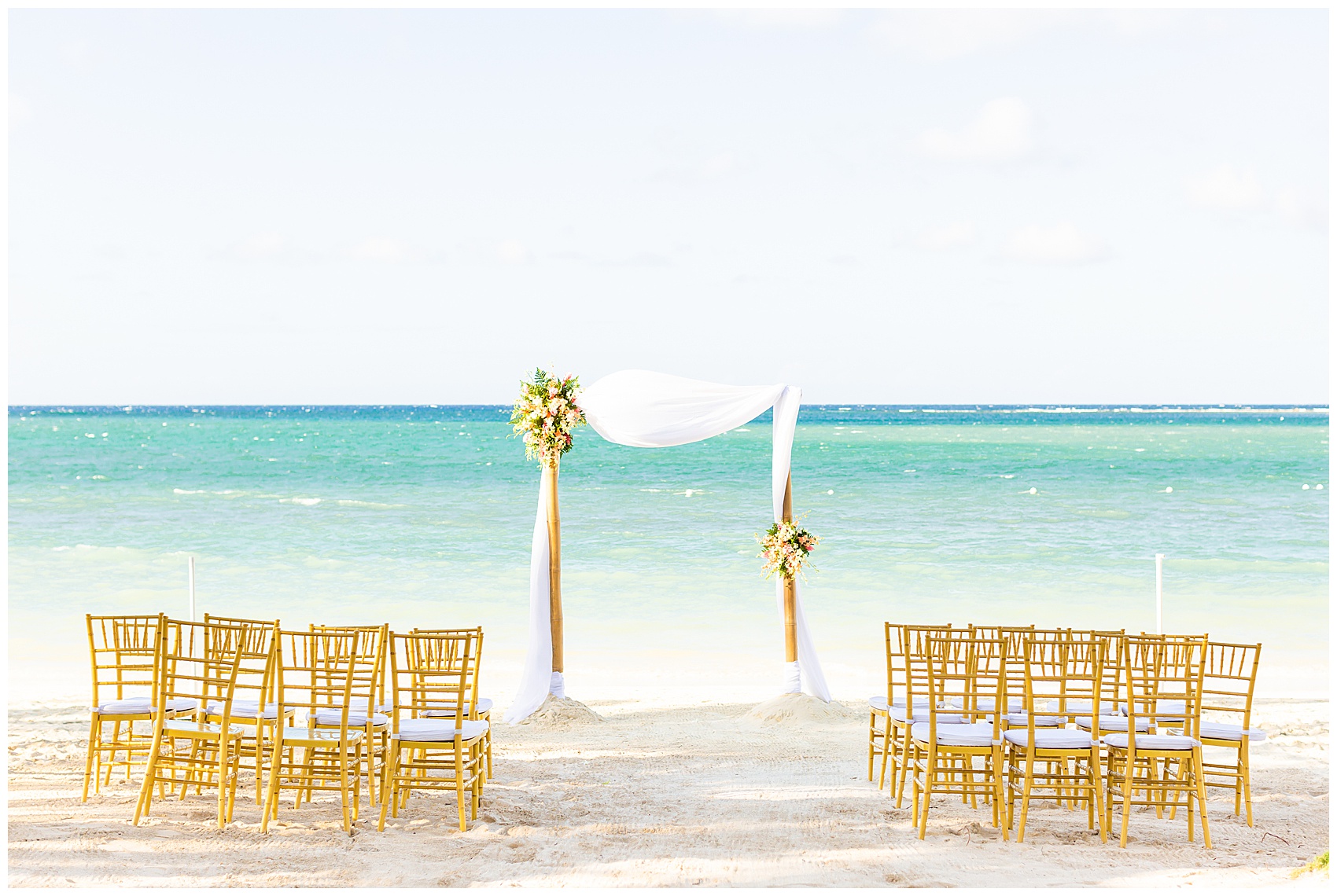 ceremony details in Jamaica Destination Wedding in Jamaica