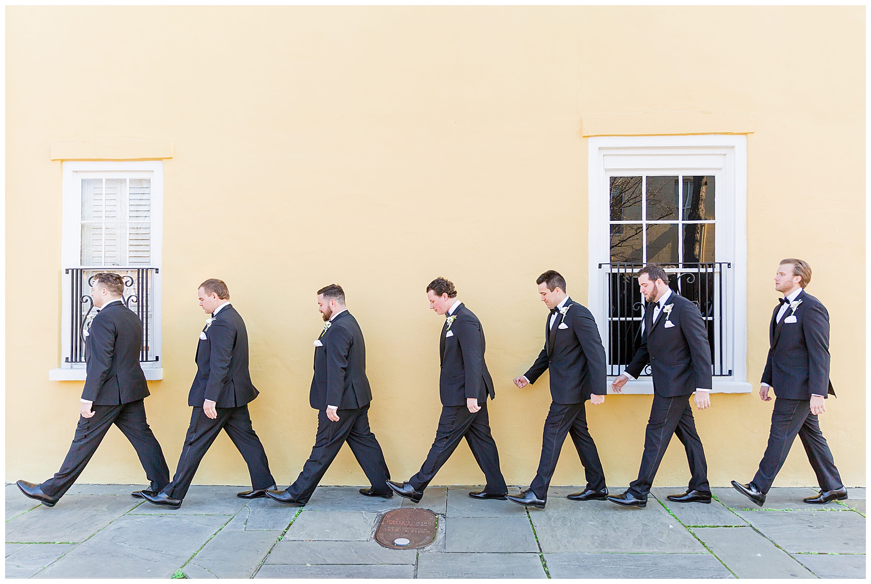 Spring Charleston Wedding at The William Aiken House the beatles abbey road