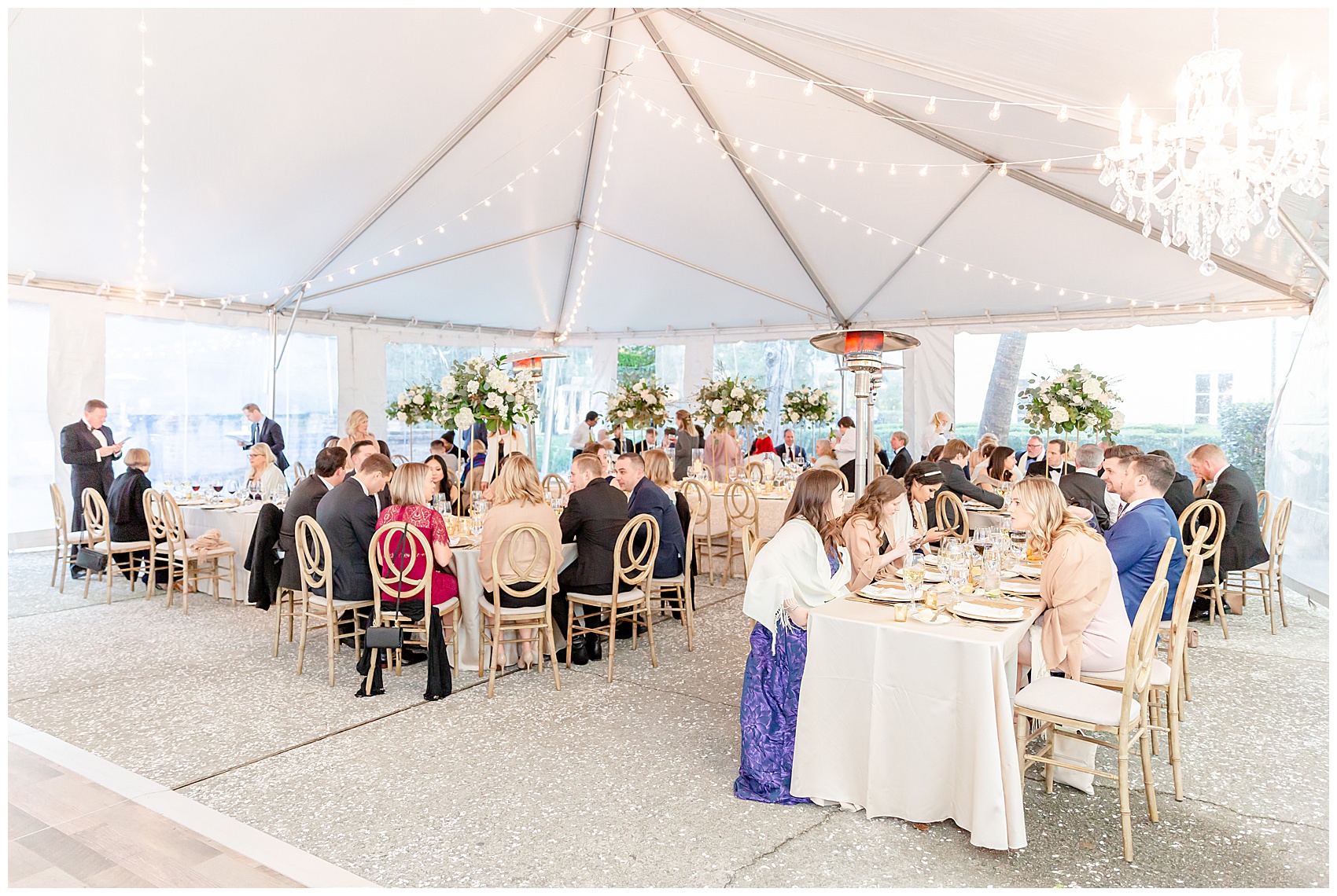 EventWorks Rentals Charleston wedding at the William Aiken House