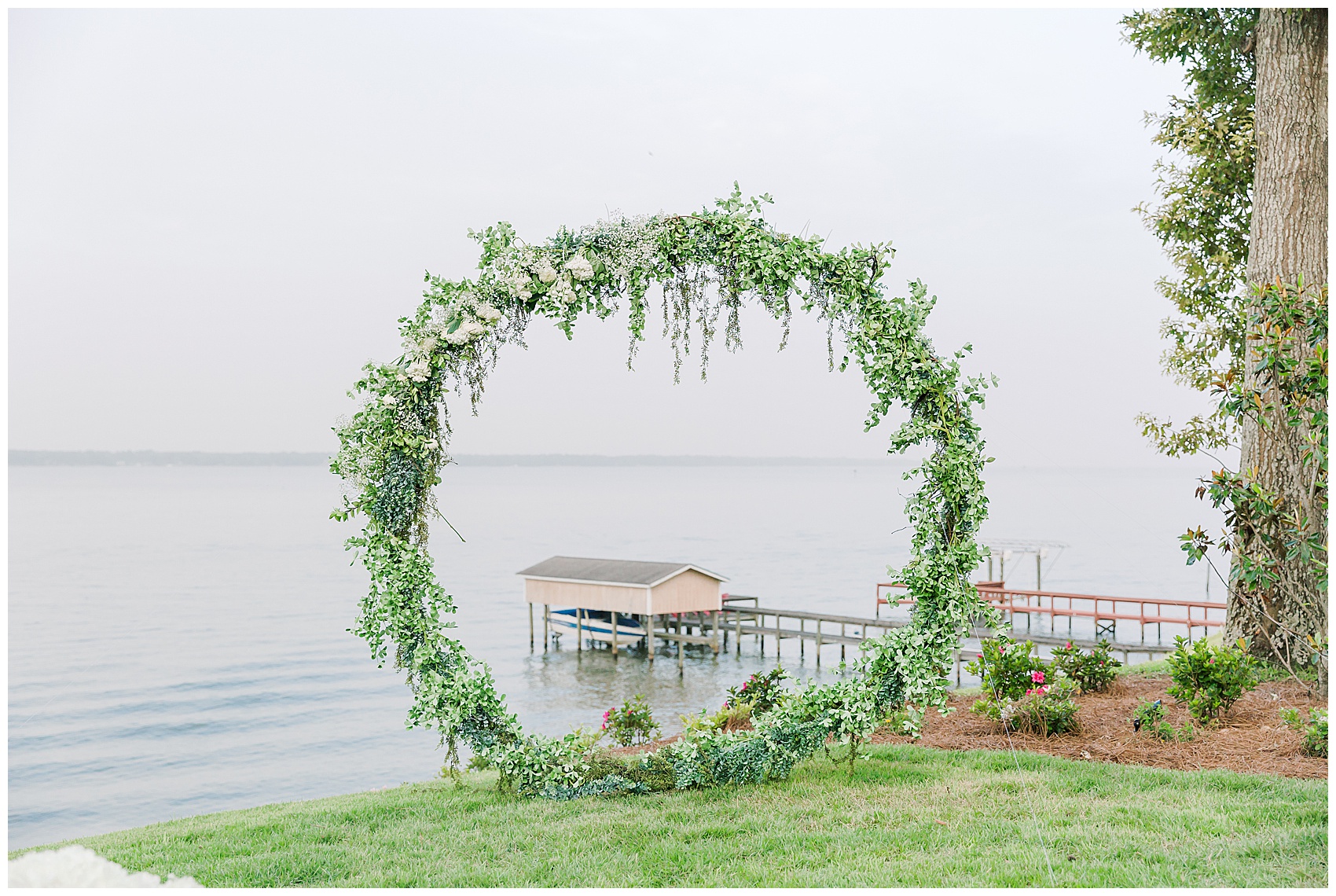 Intimate Backyard Wedding in Charleston 